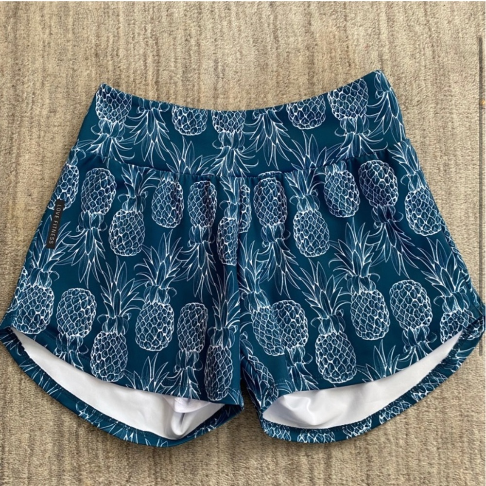 Like new Love Fitness Apparel Pineapple Runners